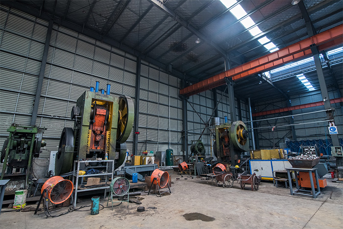 汕头网架配件-锥头加工车间